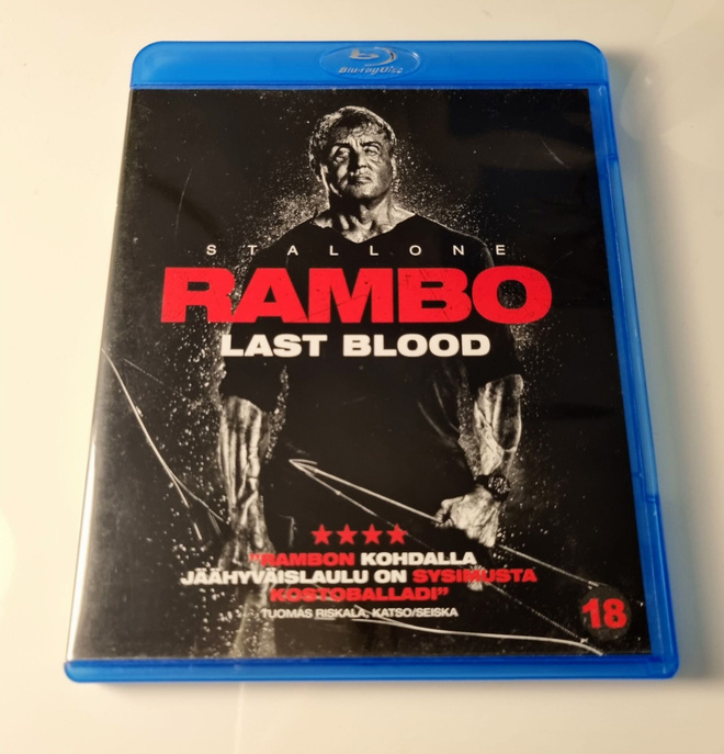 Rambo: Last Blood (Sylvester Stallone) suomi-bluray