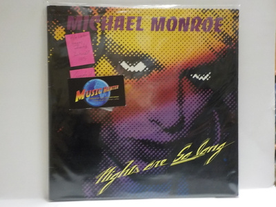 MICHAEL MONROE - NIGHTS ARE SO LONG M-/M- SUOMI 1987 LP