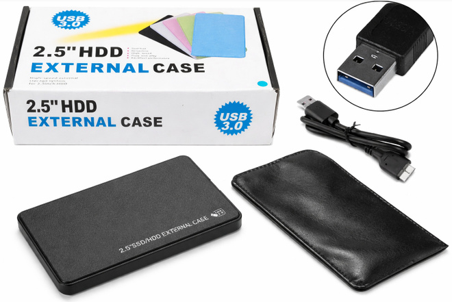 RAGEER uusi musta 2.5" USB3.0 HDD kotelo  #31565