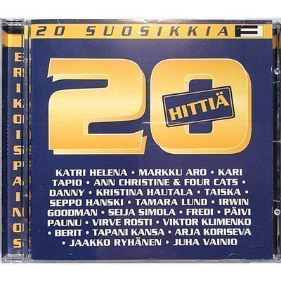 20 SUOSIKKIA, ERIKOISPAINOS (sininen levy), ks. kappaleet