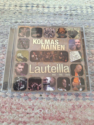 Kolmas Nainen-Lauteilla HKI-TRE DVD & CD