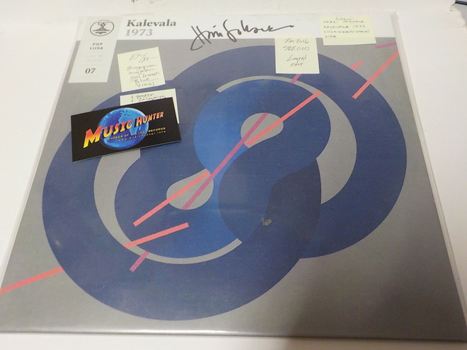 KALEVALA 1973 EX-/M- LP  FIN 2016 HARRI SAKSALAN NIMMARILLA