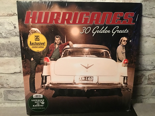 HURRIGANES: 30 Golden Greats 2- Lp levy