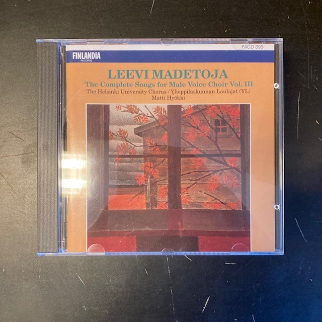 Madetoja - The Complete Songs For Male Voice Vol.III CD