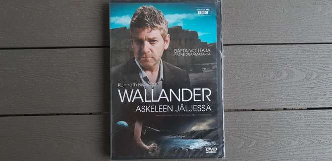 DVD: Wallander: Askeleen Jäljessä (Kenneth Branagh 2008) UUS