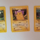 POKEMON SÄHKÖTYYPIN Pikachu 50 ,Pikachu 40,Magnemite KORTIT, - pikkukuva 1