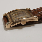 10k Gold Filled Vintage Gruen Veri Thin naisten rannekello - pikkukuva 4