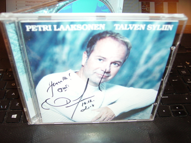 CD : Laaksonen Petri : Talven syliin ( SIGNED )