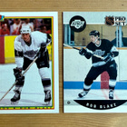 Rob Blake - Los Angeles Kings - 2 tulokaskorttia - pikkukuva 1