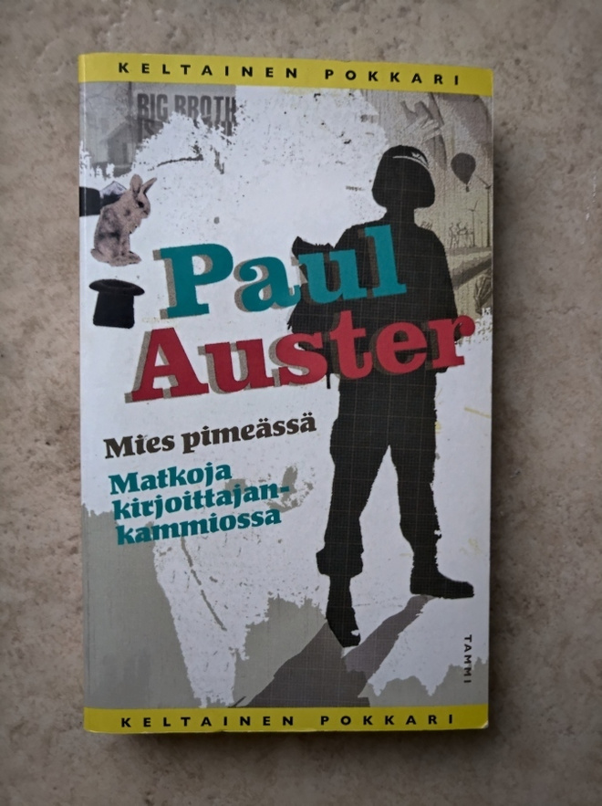 Paul Auster: Mies pimeässä, nid.