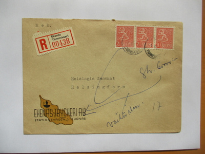 1958 Tammisaari R liikekuori