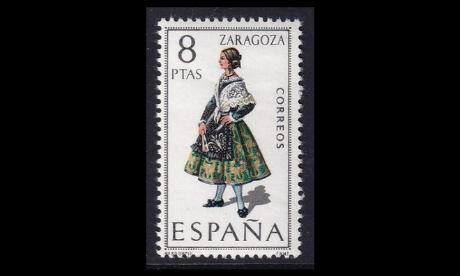 Espanja 1927 ** Kansanpukuja Zaragoza (1971)