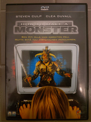 How To Make a Monster (2001) Egmont-suomi-DVD