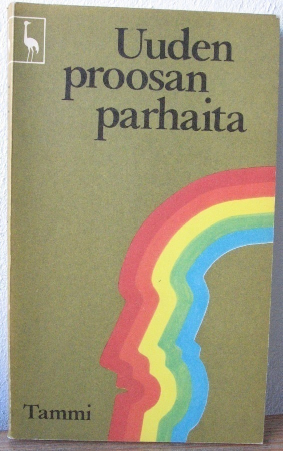 Pekka Tarkka (t.):  Uuden proosan parhaita, Tammi 1969.