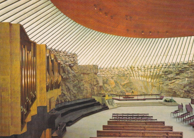 KIRKKOKORTTI - HELSINKI - TAIVALLAHDEN KIRKKO - SISÄKUVA 16