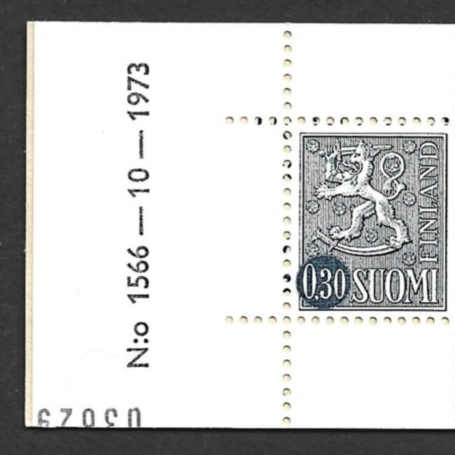 Automaattivihko 1566-10-1973 AV 6 H1 tl1 xHa tarkastusluku
