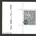 Automaattivihko 1566-10-1973 AV 6 H1 tl1 xHa tarkastusluku - pikkukuva 1
