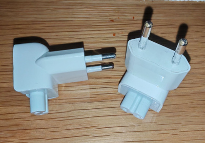 2kpl Magsafe EU pistokeliitin