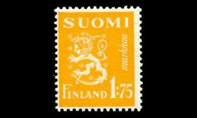 229 ** Leijona 1,75 mk keltainen (1940)