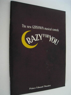 Käsiohjelma Grazy For You / Gershwin