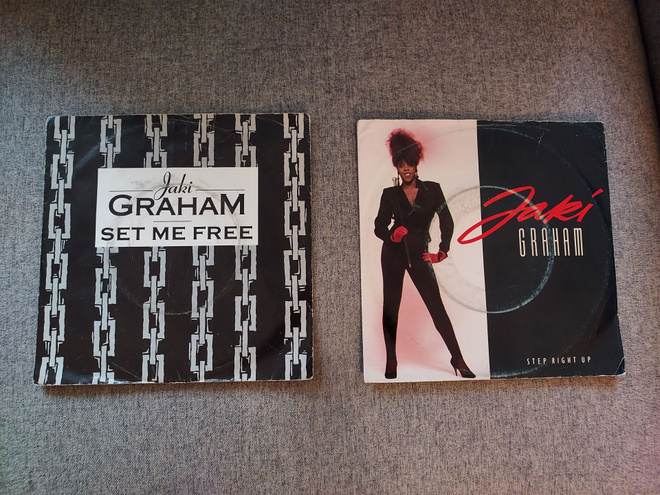 Jaki Graham - Step right up & Set me free sinkut