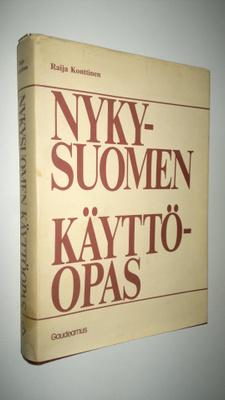 Raija Konttinen : Nykysuomen käyttöopas : koko kansan kie...