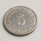 Saksa 5 Pfennig 1897A - pikkukuva 3