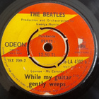 Beatles - While my guitar gently weeps 7" virhepainos - pikkukuva 1