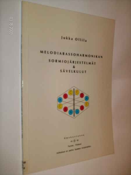 Melodiabassoharmonikan sormiojärjestelmät &sävelkulut*Sis.pk