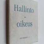 Olli Mäenpää : Hallinto-oikeus - pikkukuva 1