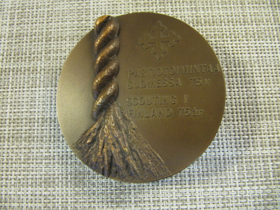 Partiotoimintaa Suomessa  75 vuotta mitali 1985.