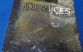 THE LORD OF THE RINGS THE MOTION PICTURE TRILOGY 12DVD BOKSI