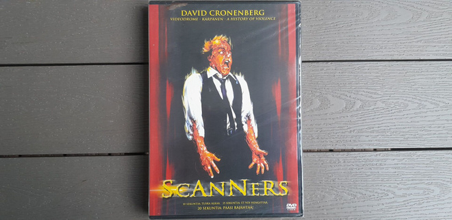 DVD: Scanners (O: David Cronenberg 1981/2006) UUSI