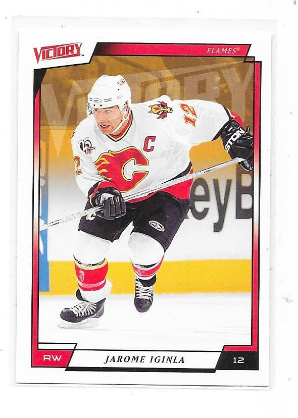 2006-07 UD Victory #29 Jarome Iginla  Calgary Flames