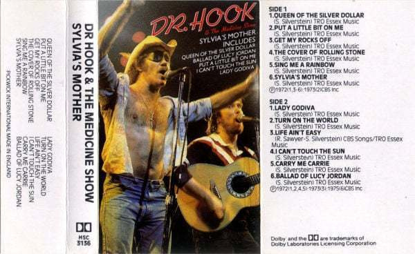 Dr. Hook & The Medicine Show – Sylvia's Mother C-kasetti