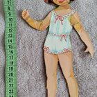 Paperinukke tyttö 1950-60-luku - pikkukuva 3