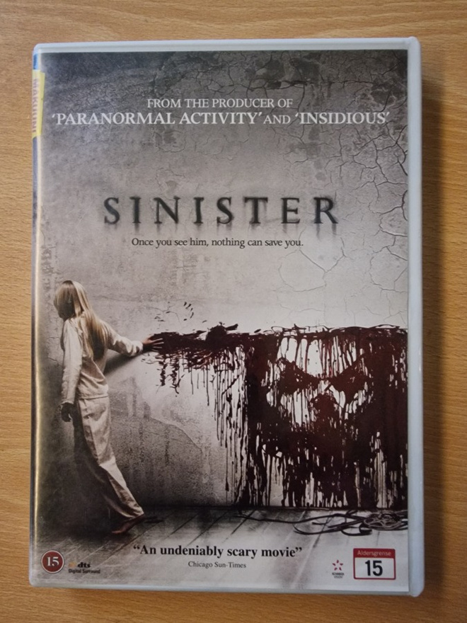Sinister (2012) DVD