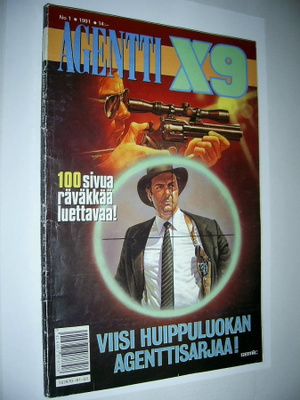 AGENTTI X9 No 1 1991