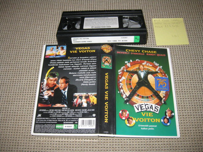Vegas Vie Voiton-VHS (Warner, Chevy Chase, Vegas Vacation)