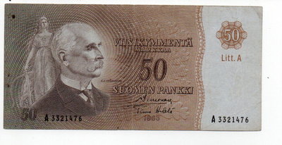 50  Markkaa 1963  Litt. A