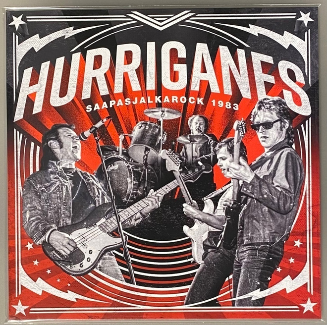 Hurriganes - Saapasjalkarock 1983, musta vinyyli ( uusi )