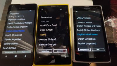 Microsoft & Nokia Lumia -puhelinsetti 3 kpl (Lumia 550, 535