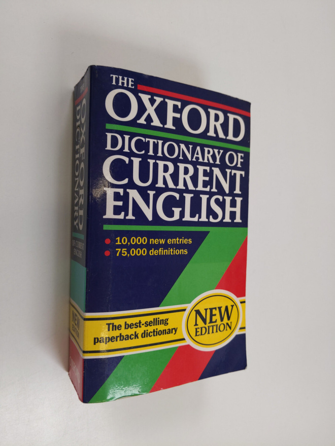 The Oxford dictionary of current English