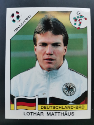Panini World Cup 1990 #259 Lothar Matthaus