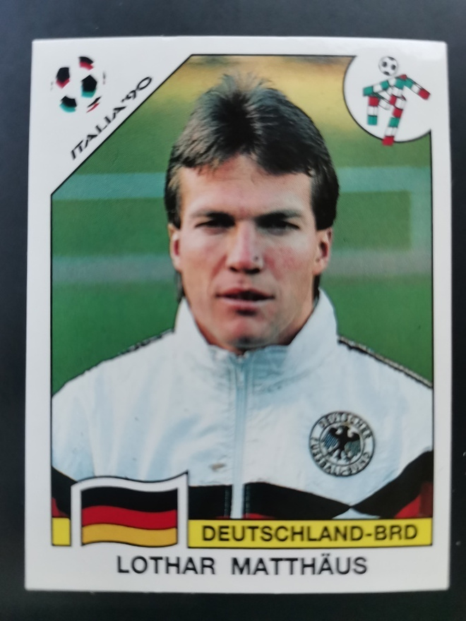 Panini World Cup 1990 #259 Lothar Matthaus