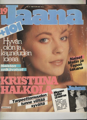Jaana n:o 19 1983 Kristiina & Eero. Varpu & Anne. Vieno.