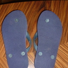 Siniset varvastossut flipflops kokoa 32/33 sisämitta 20,5cm - pikkukuva 2