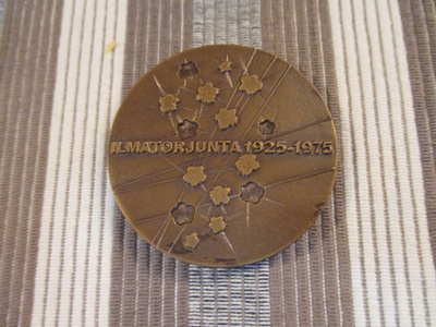 Ilmatorjunta 1925-1975 mitali.