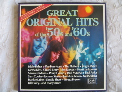Great Original Hits of the 50s and 60s (9 LP-levyn boksi)