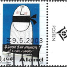 Ål 2003 Eurooppa-merkki 0,45 € välilöpari logo epl LaPe 223 - pikkukuva 1